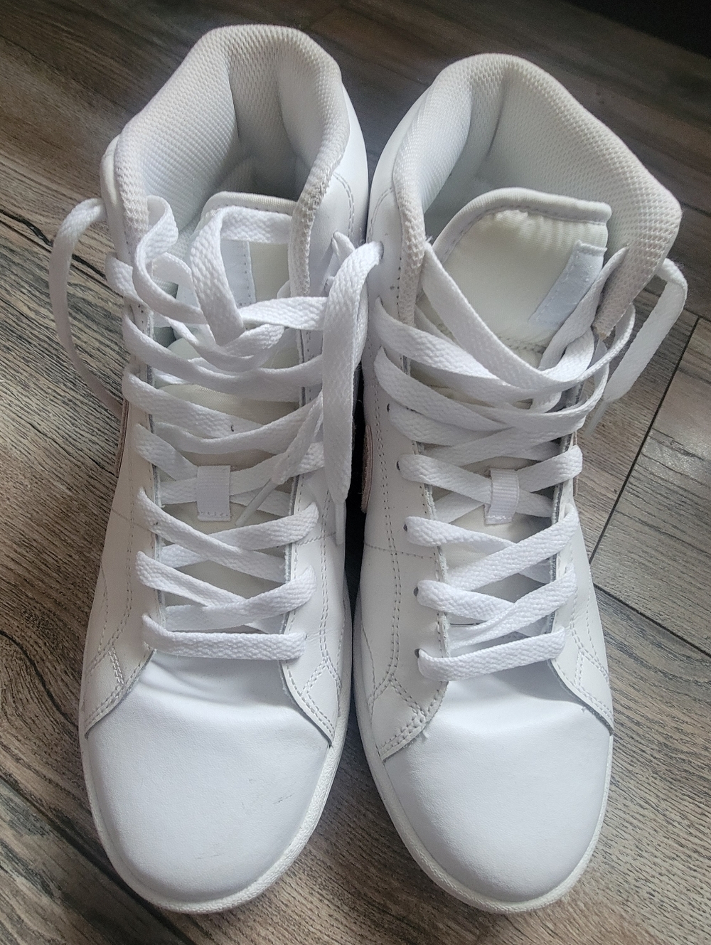 Nike Women's Court Royale 2 Mid 'White Snakeskin Swoosh' Size 8.5
